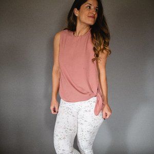 Adorable Sleeveless Side Knot Top